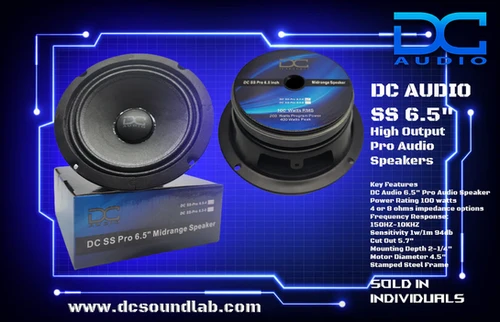 DC Audio SS Full Range Pro Audio Vibration Audio