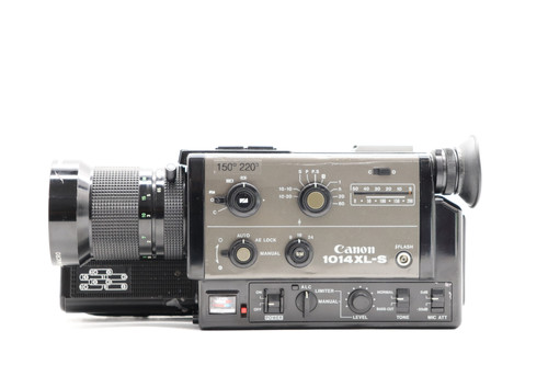 Canon 1014 XL-S super 8 camera / CLA'd / Film Tested / Fully