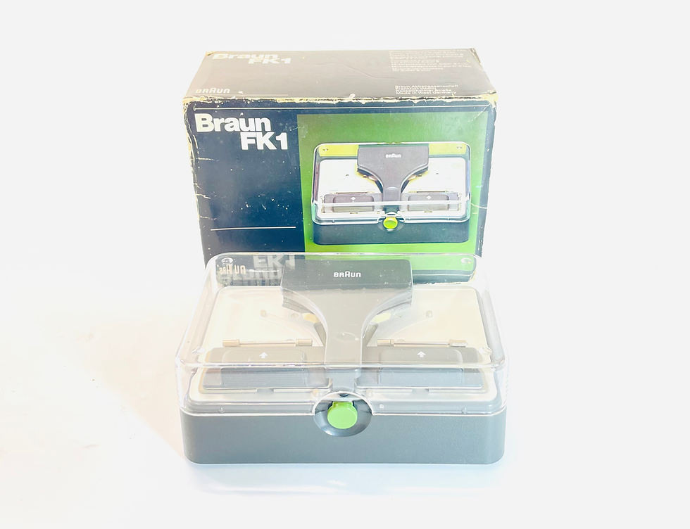 Braun FK1 single 8 and super 8 motorized splicer Working