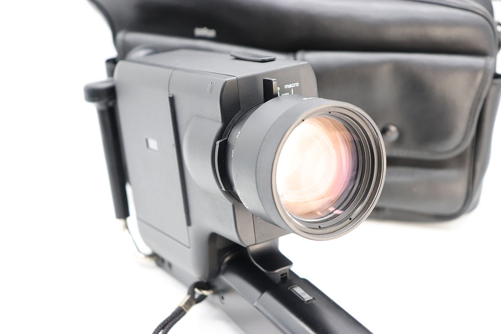 Braun Nizo Integral 5 super 8 camera / Film Tested / Fully Working