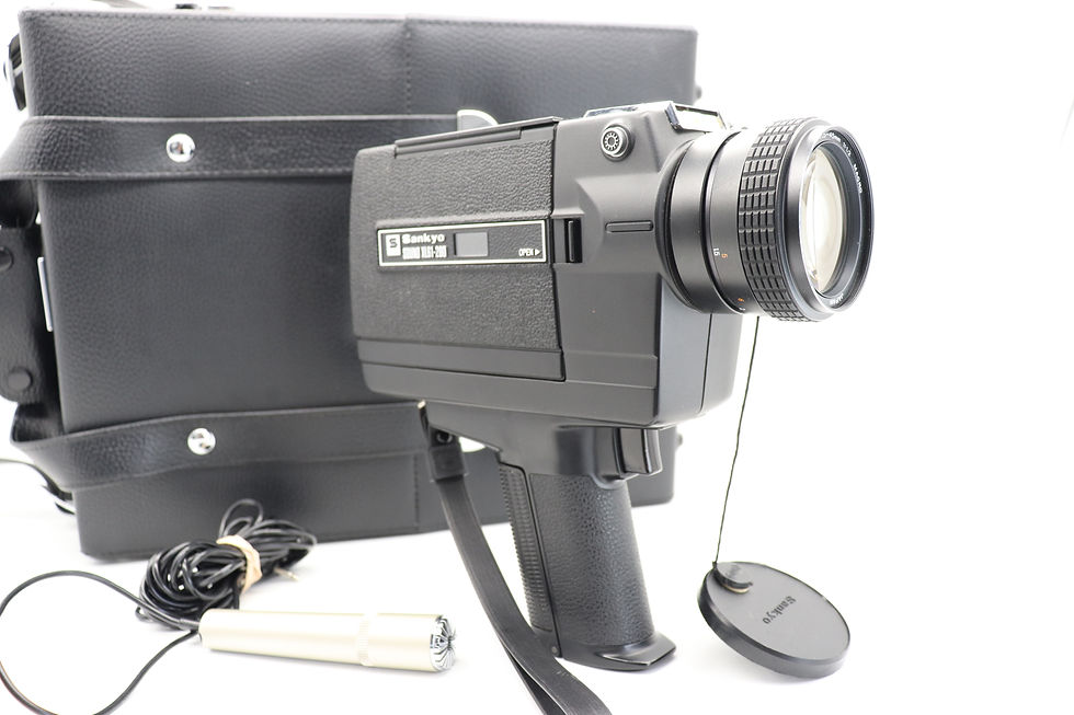 Sankyo Sound XL 61-200 super 8 camera / Film Tested / Fully Working