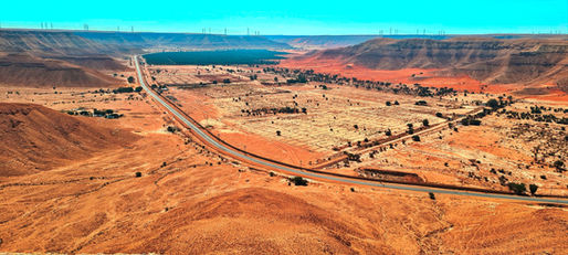 Desert lands, valleys, and mountains