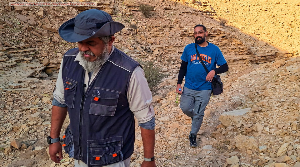 Other co-hikers in a stolen shot while hiking.