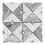 Thumbnail: Freya Grey and White Marble Mosaic