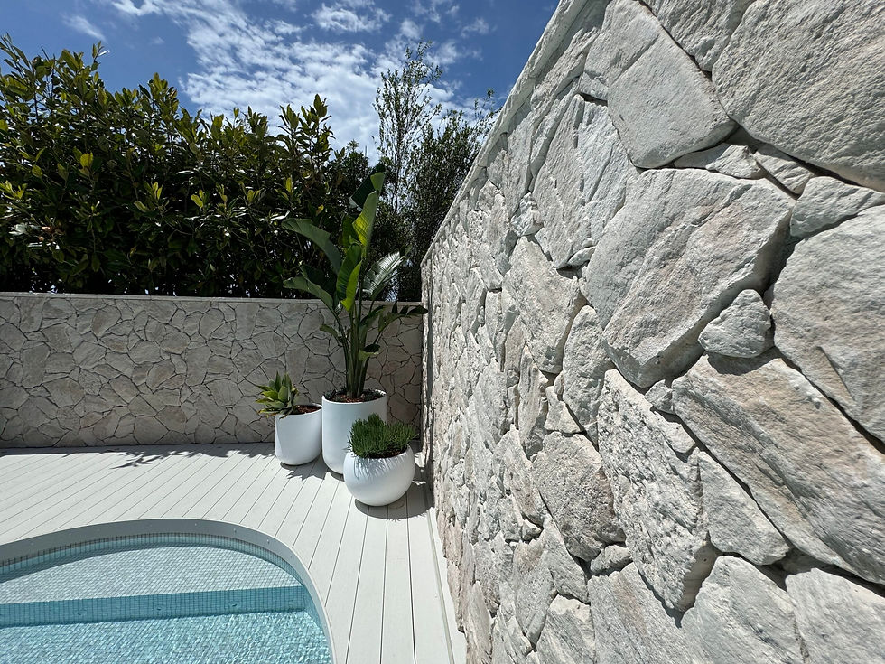 Thumbnail: Coastal Travertine Stone Cladding