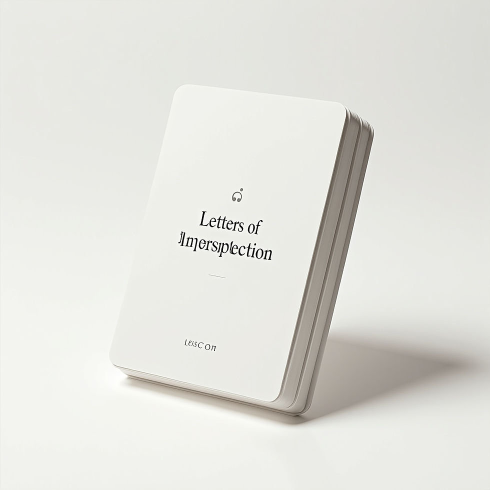Cartas de Introspecção