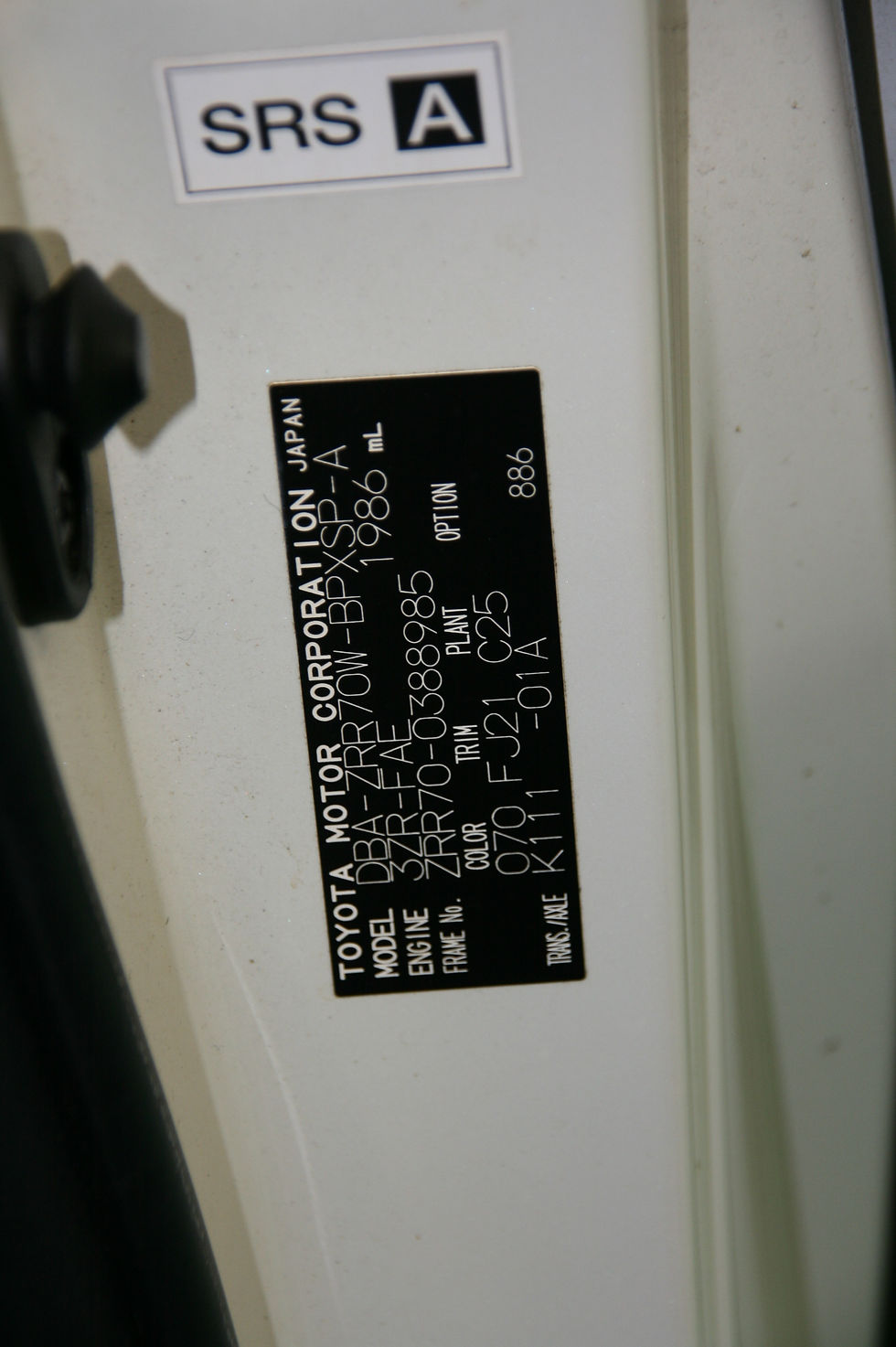 Miniature : TOYOTA VOXY 2010 ZRR70W