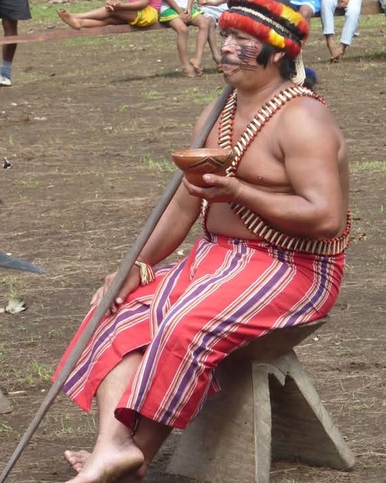Cristóbal Callera, líder achuar