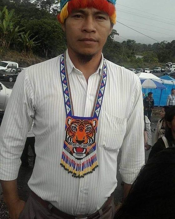 Rubén Tsamarint, líder achuar