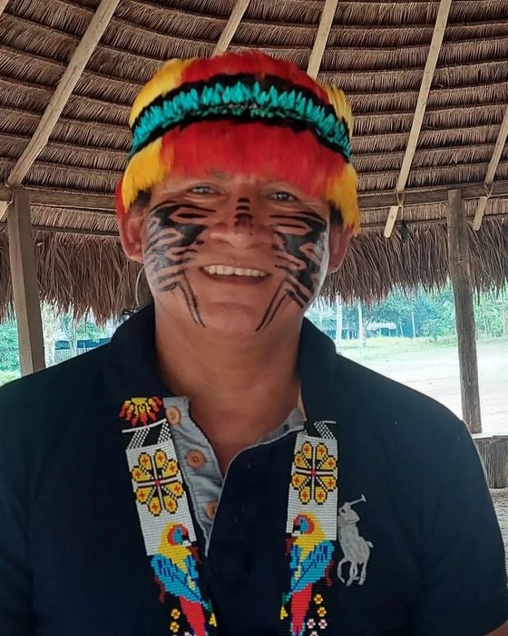 Ramiro Vargas, líder achuar