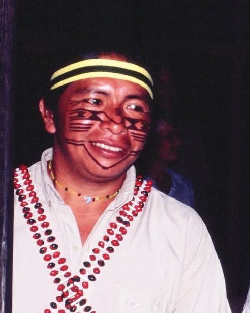 Mauro Mukucham, líder achuar