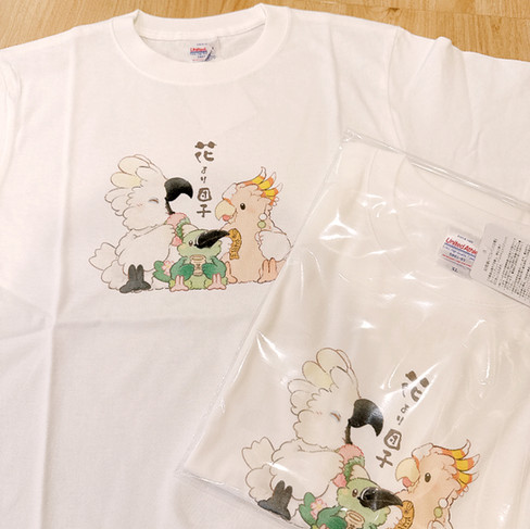 数量限定の花より団子Tシャツ♪