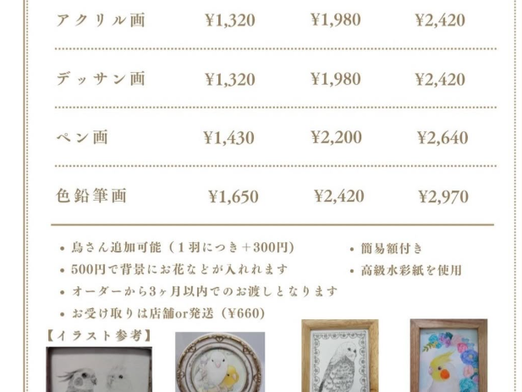 原画オーダー