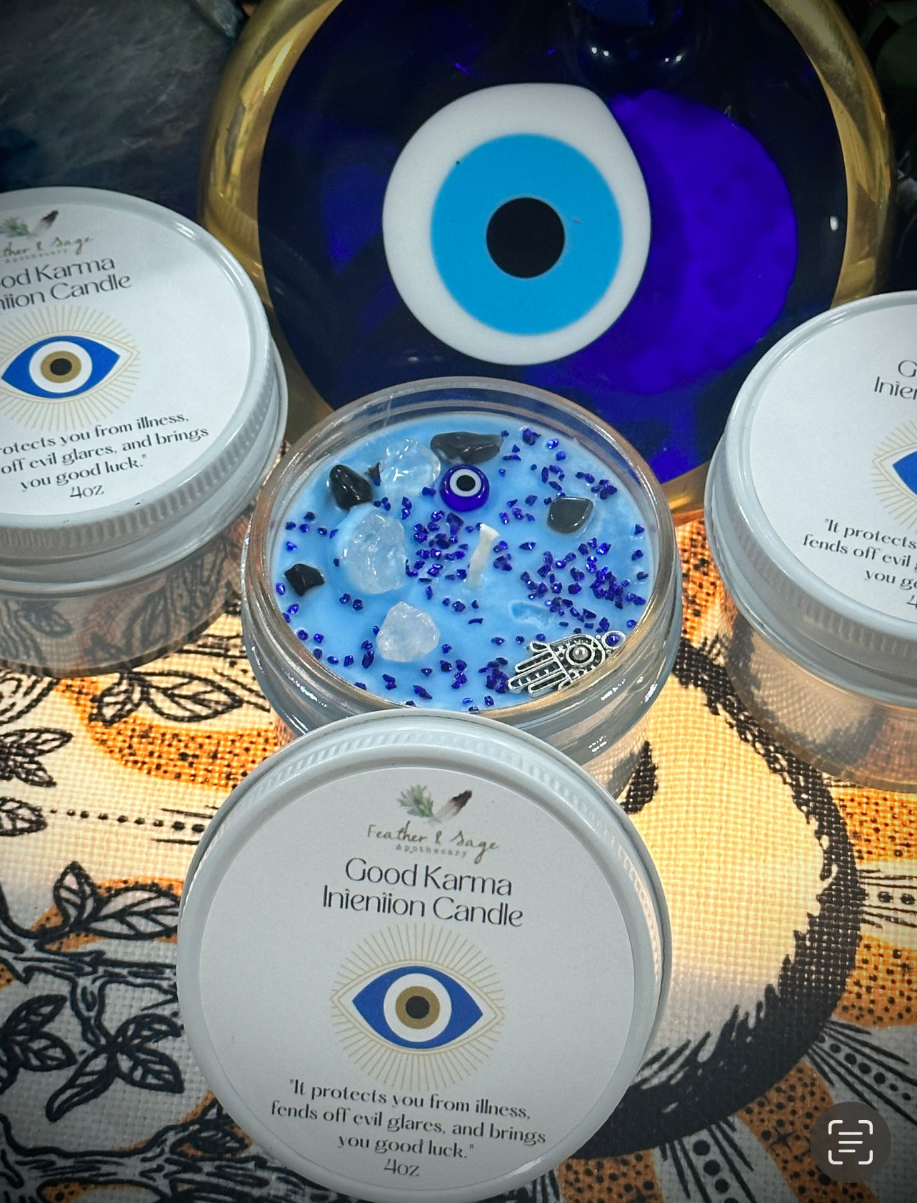 🧿Good Karma Intention Candle🧿