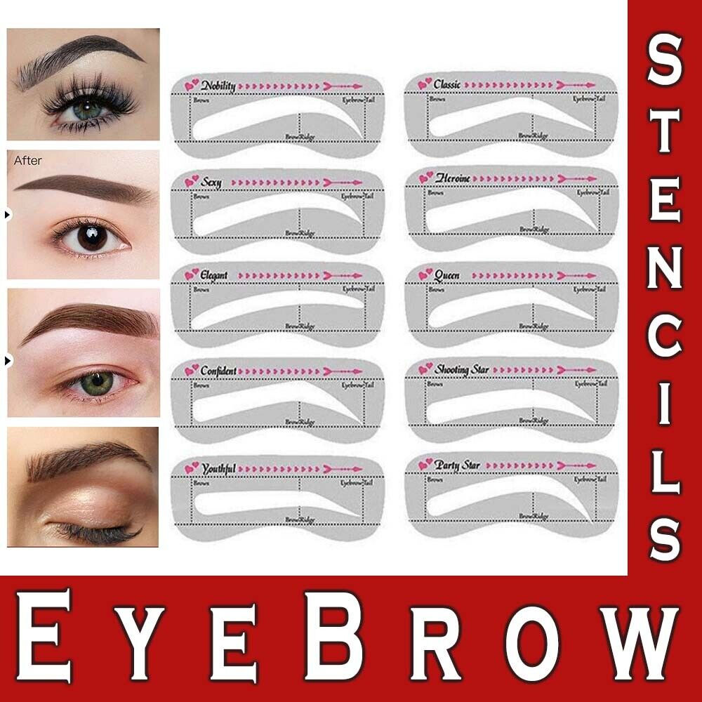 EYEBROW STENCIL 01 (4PCS)