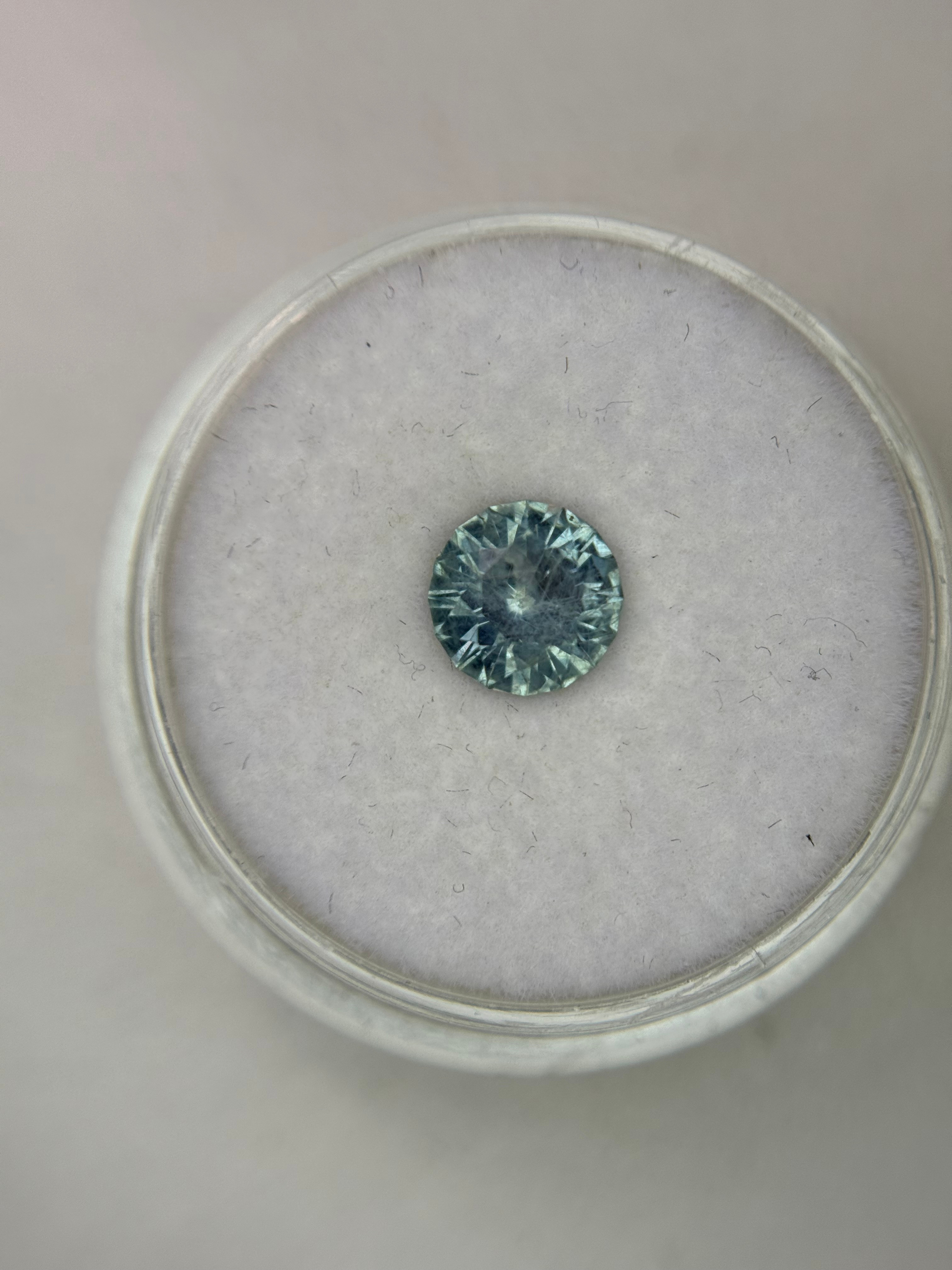 1.17 Light Blue Brilliant Round