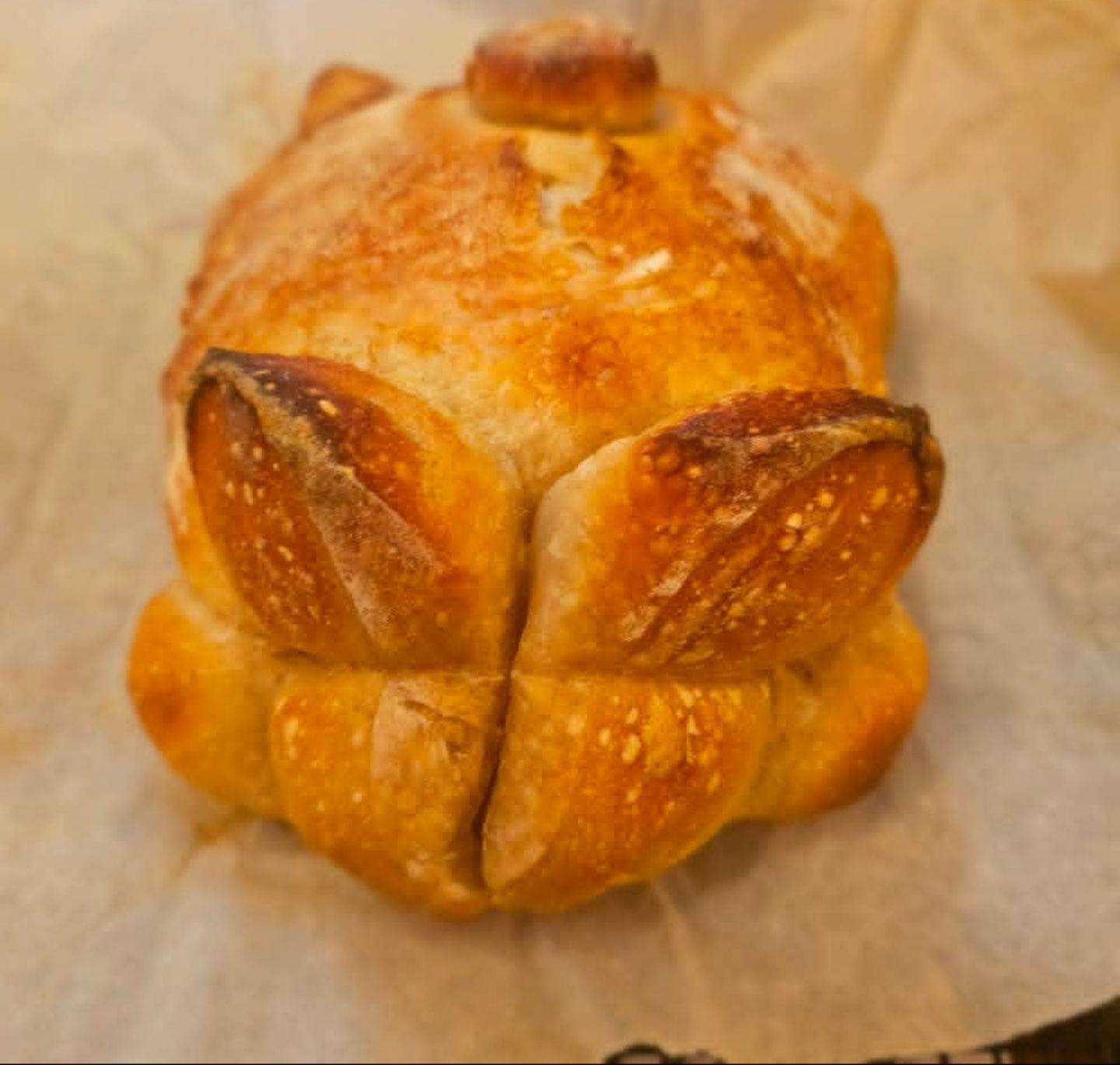 Bunny Shaped Sourdough
