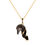 Thumbnail: Raven Whistle Necklace Black by Naimah