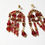 Thumbnail: Red Bead Dangles by Vintage Fusion Jewelry