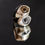 Thumbnail: Silver Classic Ring Brown by Eyeba