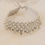 Thumbnail: Pearl and Rhinestone Dangle Necklace by Vintage Fusion Jewelry