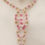 Thumbnail: Pink 3 Drop Necklace by Vintage Fusion Jewelry