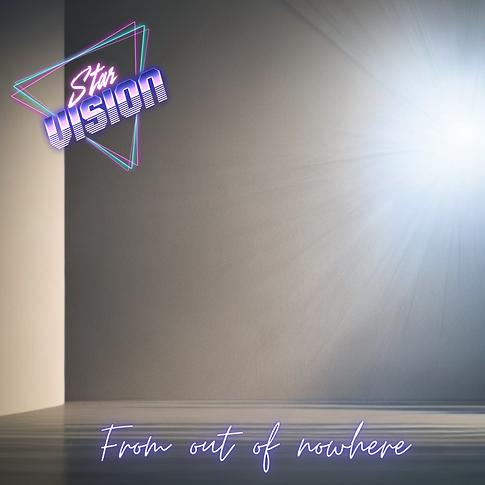 Cover art for From Out of Nowhere by Star Vision depicting an empty room with light streaming in from the top right corner.