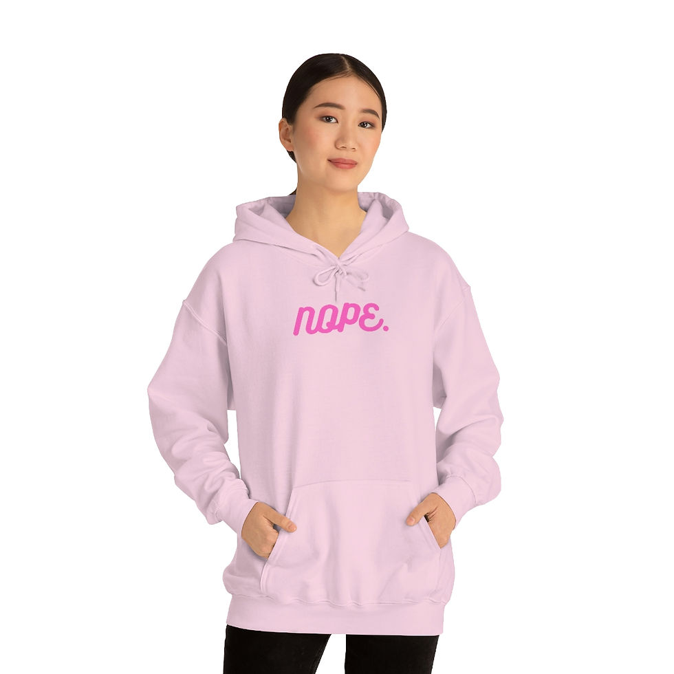 Thumbnail: Nope. Not today. Unisex Heavy Blend Hooded Sweatshirt