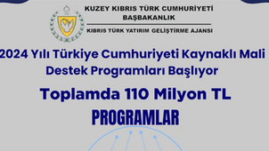 110 Milyon TL Bütçeli TC Kaynaklı Hibe Programları Açıklandı