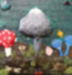 Plaster Relief Sculpture