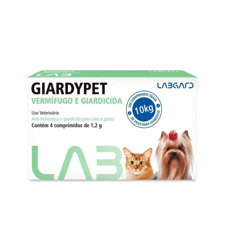 Giardypet Vermífugo e Giardicida cães e gatos