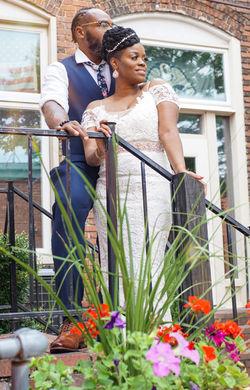 Demica & Jamar's Intimate Wedding