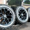 Thumbnail: 20'' Gloss Black Snowflakes On 33'' BFG KO2 275/60/20