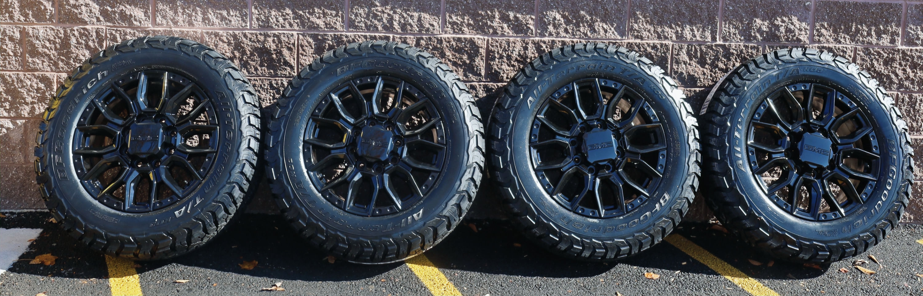 Set Of 20'' Black High Country 8x180 Wheels On BFG KO3 275/65/20 E Rated Tires
