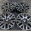Thumbnail: 22x9 Gloss Black Milled Chevy Silverado Tahoe GMC Denali Wheels New