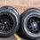 Thumbnail: 20'' Brushed Black 4Play 4PS28 Jeep Wrangler/Ram 1500 5x127 On 33'' RTs