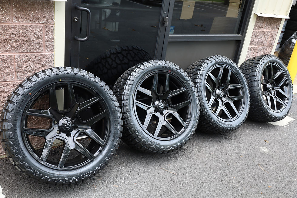 Thumbnail: 22x10 - Gloss Black 2684 Wheels 2019-2025 Ram On 33x12.5x22