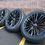 Thumbnail: 22'' Gloss Black V Wheels Mounted on 285/45/22 Tires
