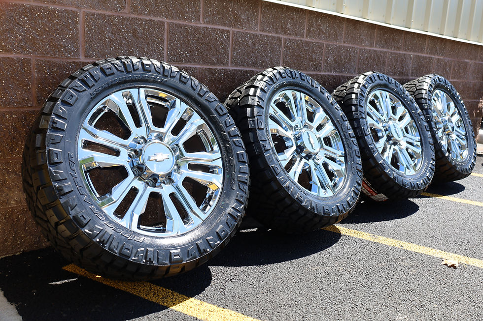 Thumbnail: 22'' Chrome 8x180 - Chevy/GMC Silverado/Sierra 2500 HD Duramax