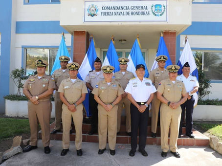 Honduras fortalece liderazgo regional al albergar ejercicio naval de la CFAC.