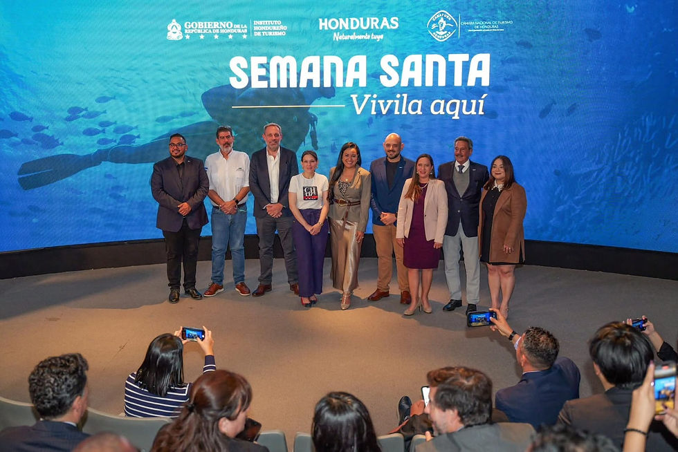 Alcalde de Roatán destaca como aliado clave en el impulso del turismo nacional durante lanzamiento de campaña de Semana Santa.