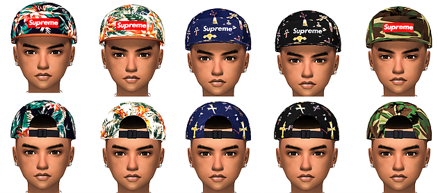 supreme kids hat