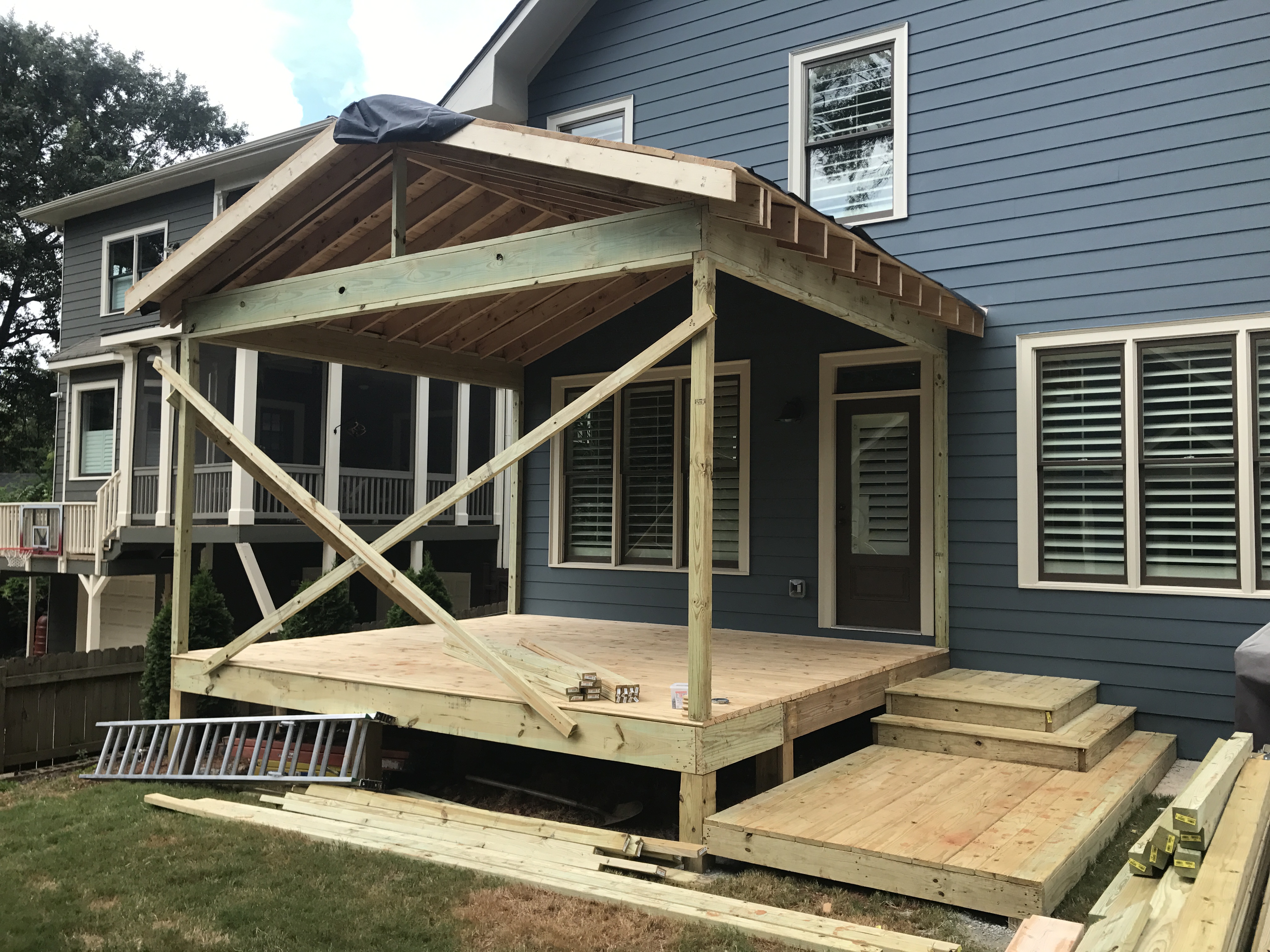 Vernon Screen Porch Addition Tpoc Builders