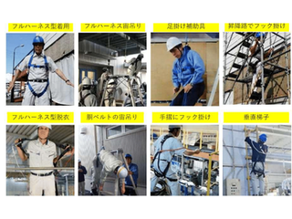 18歳とびがフルハーネス型安全帯を着用せず、12メートルから転落死。元請け、下請け、作業責任者を書類送検。どうしたら防止できるか、墜落災害！　