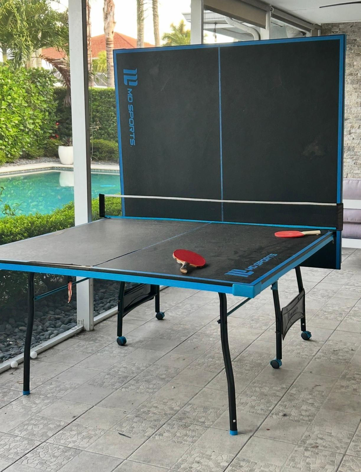 Ping Pong Table with some Slight Damage