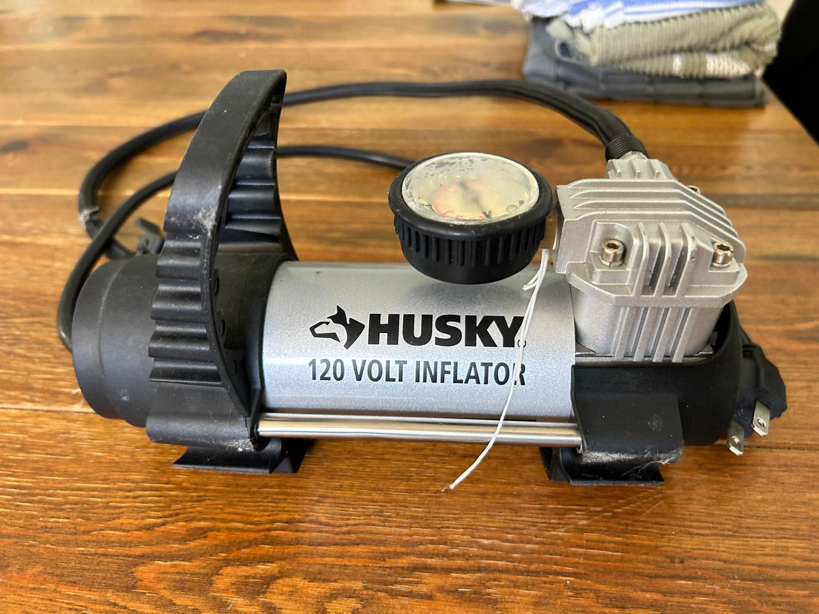 HUSKY BALL & BICYCLE PUMP :)