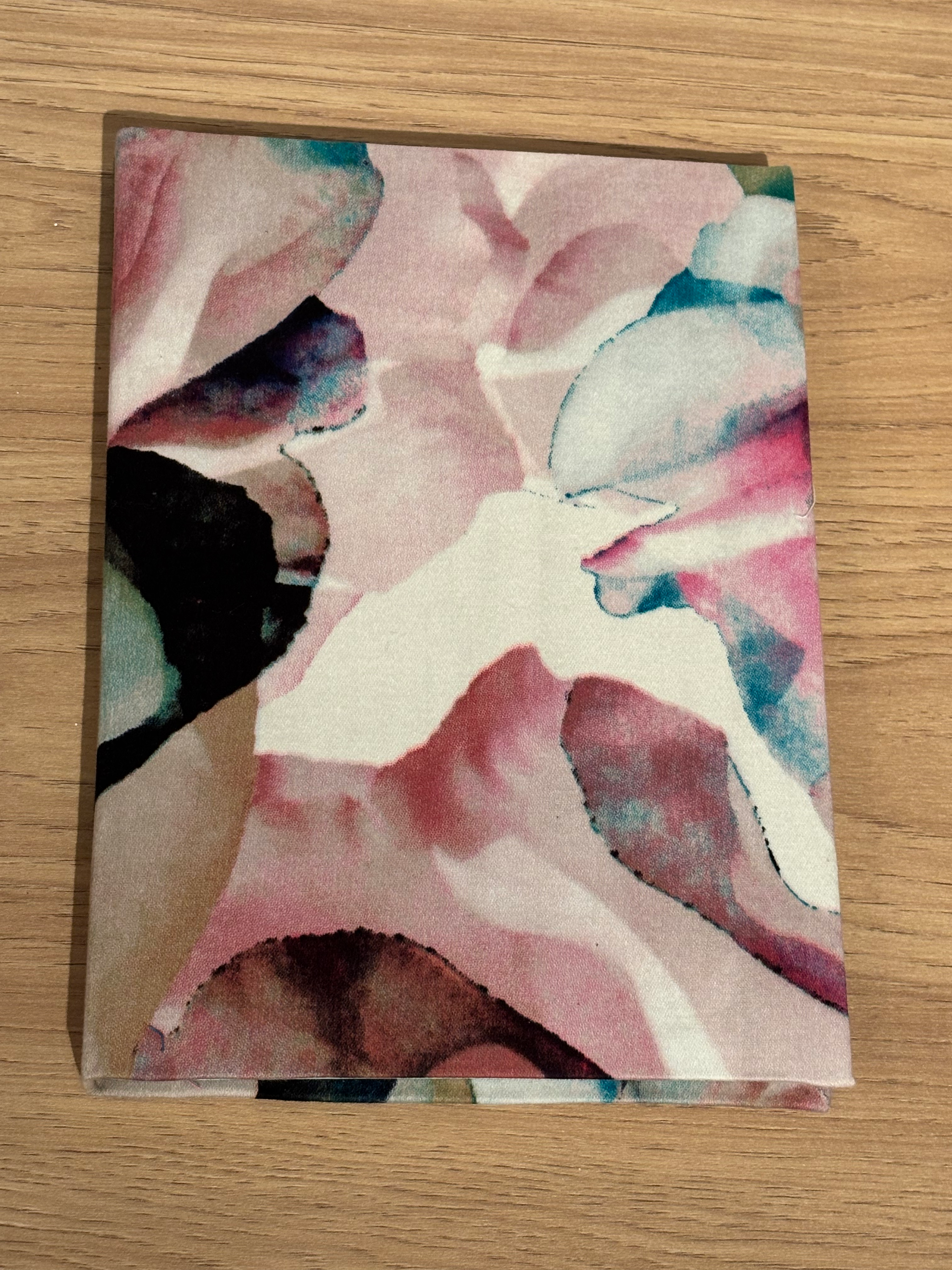 Floral Design Fabric covered Notebook