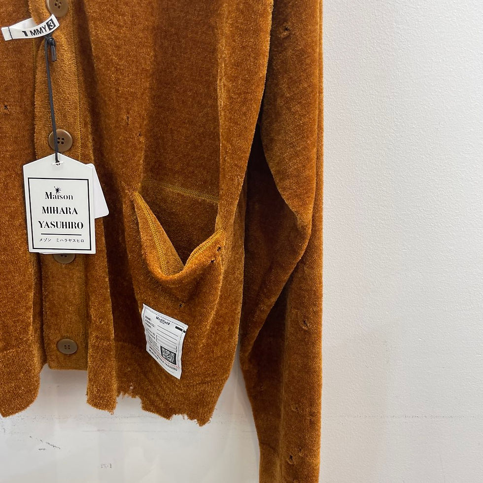 サムネイル： 【Maison MIHARAYASUHIRO / メゾンミハラヤスヒロ】kamo one point cardigan J15CD711-0
