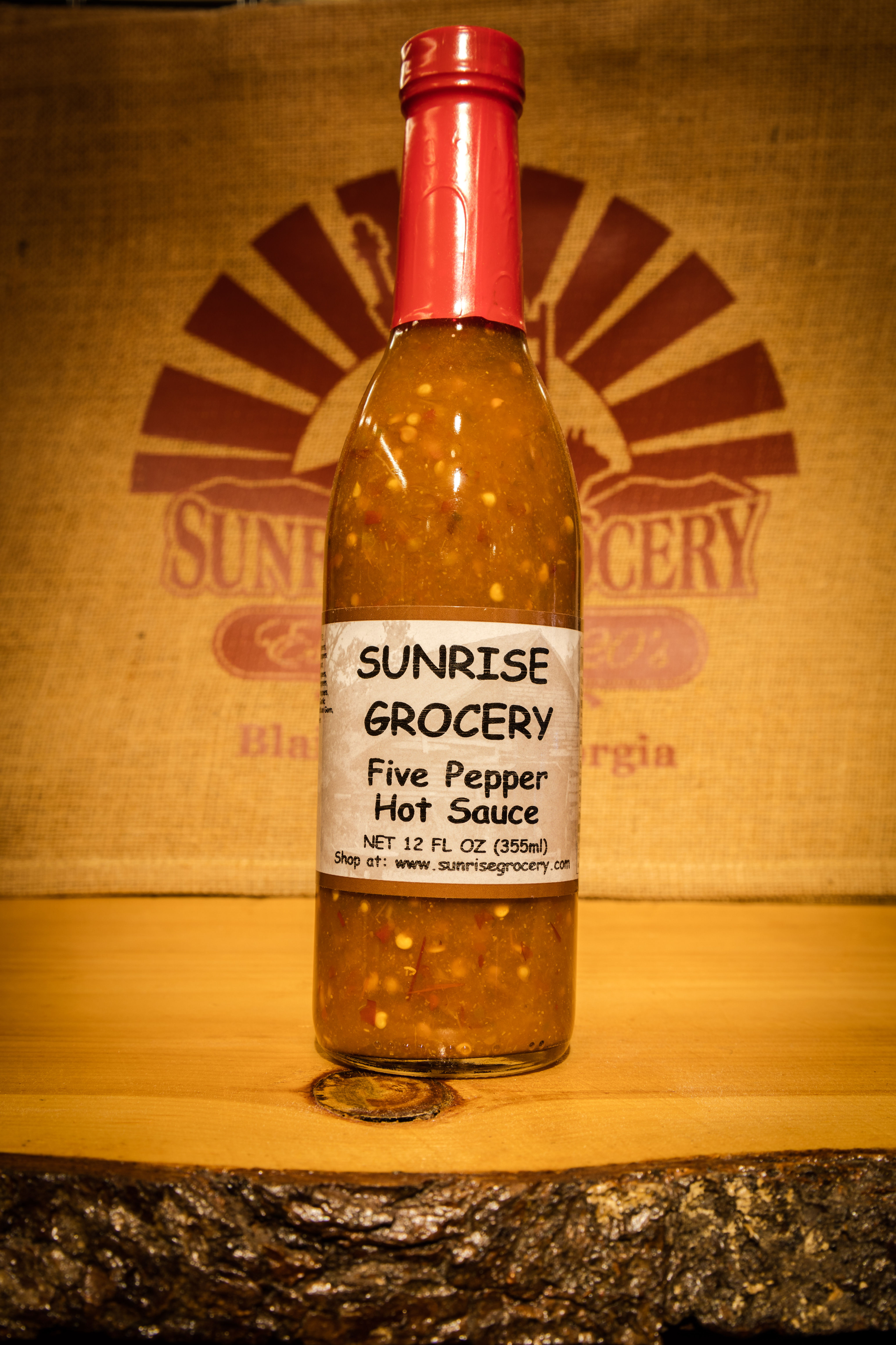 Five Pepper Hot Sauce 12 oz