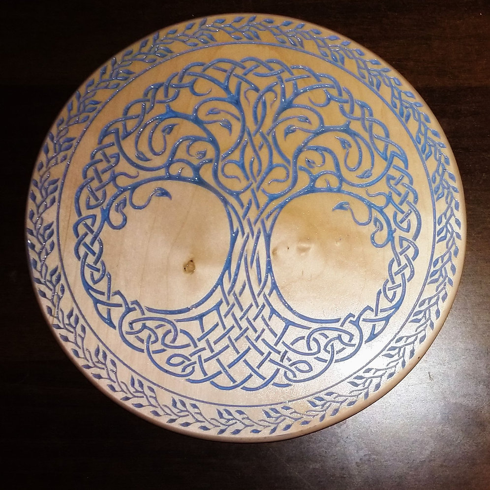 Tree of Life Slotted Basket Base Williams Family MIll